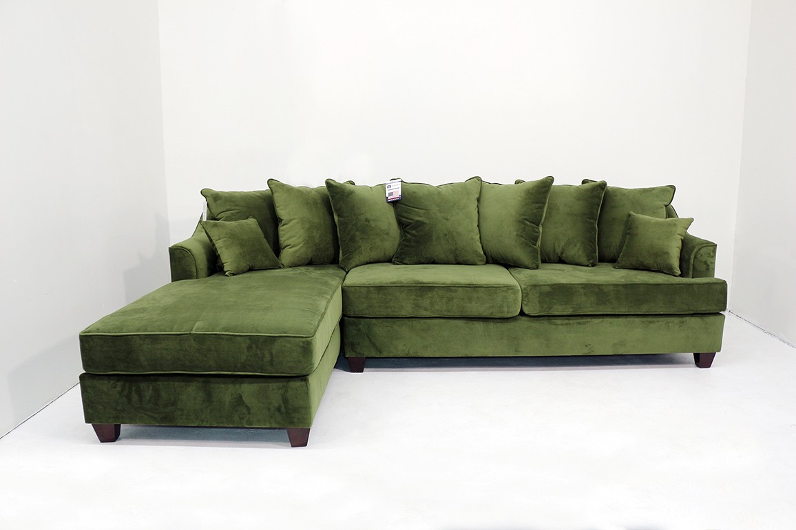 Green sectional sofa with chaise green sectional sofa with