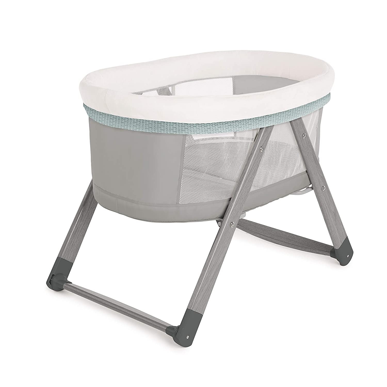Ingenuity foldaway rocking wood bassinet wallace
