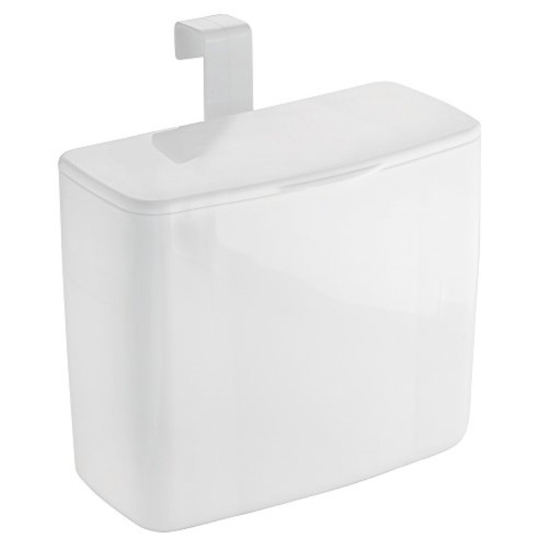 Interdesign una tampon holder for bathroom over cabinet 1