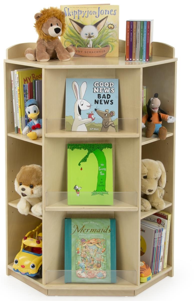 Kids Bookshelf With Books