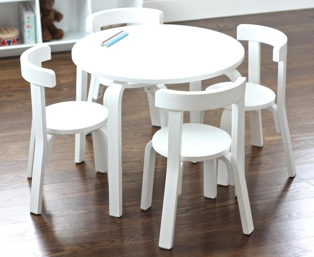 Kid table with 4 chairs kidkads