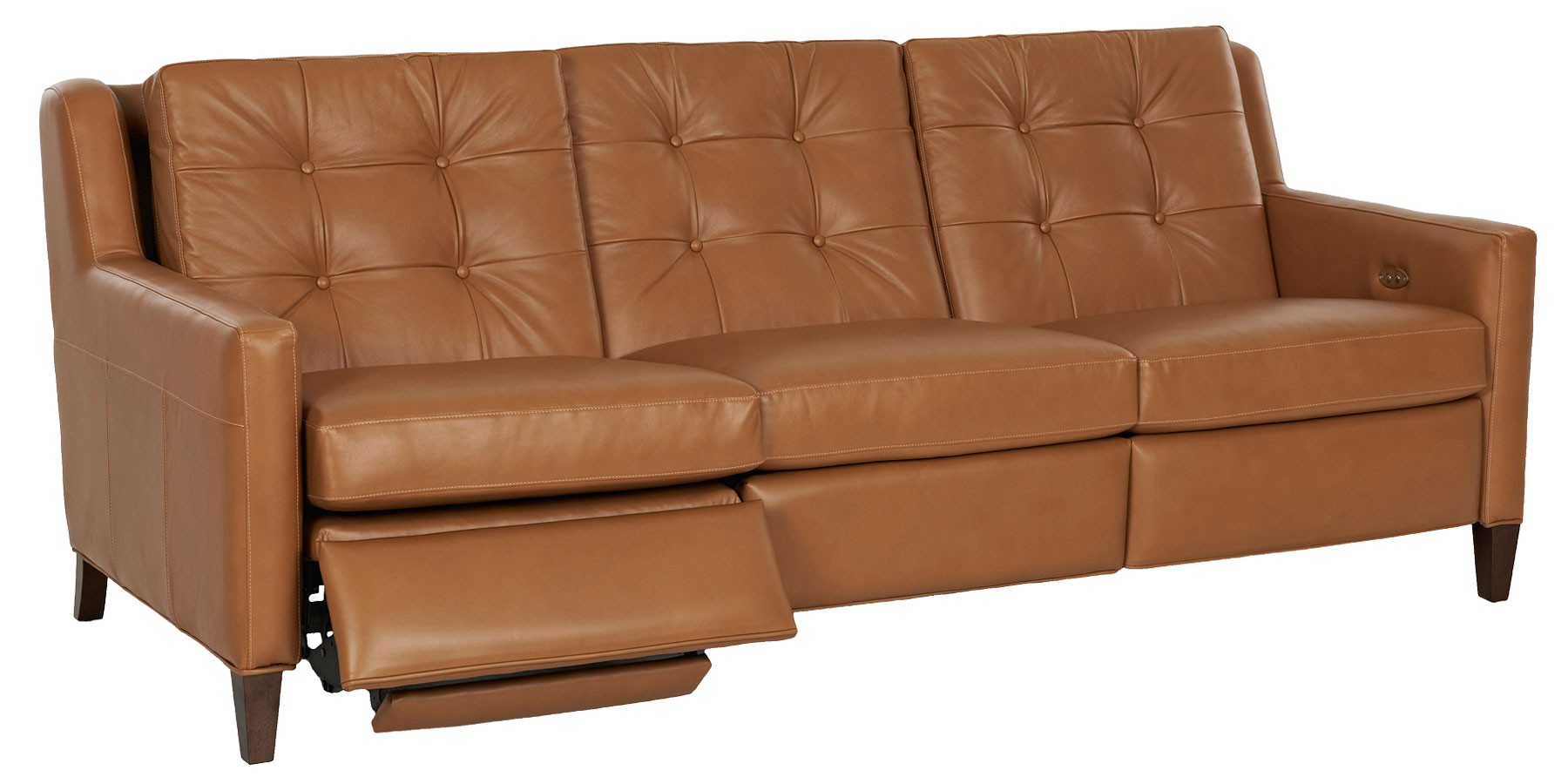 Lowry mid century modern wall hugger reclining collection