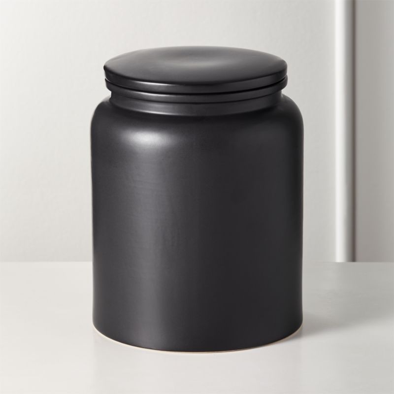Modern kitchen canisters cb2