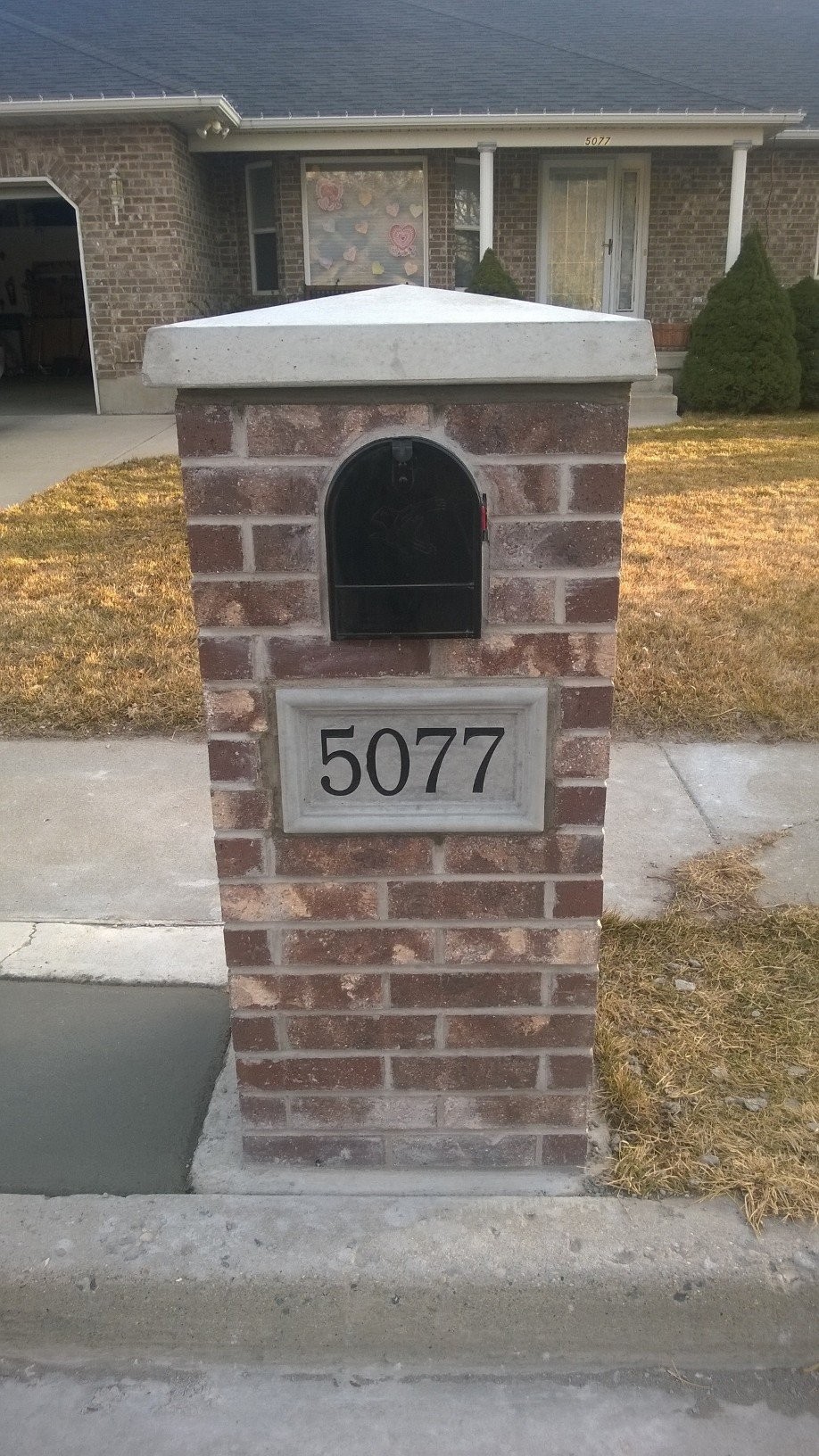 Nice mailbox address plaque the decoras jchansdesigns