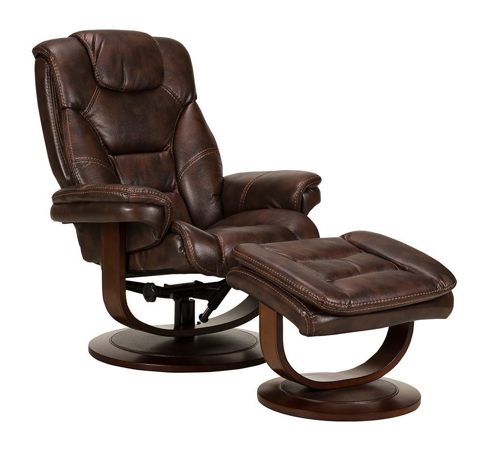 Oscar swivel recliner with ottoman unclaimed freight