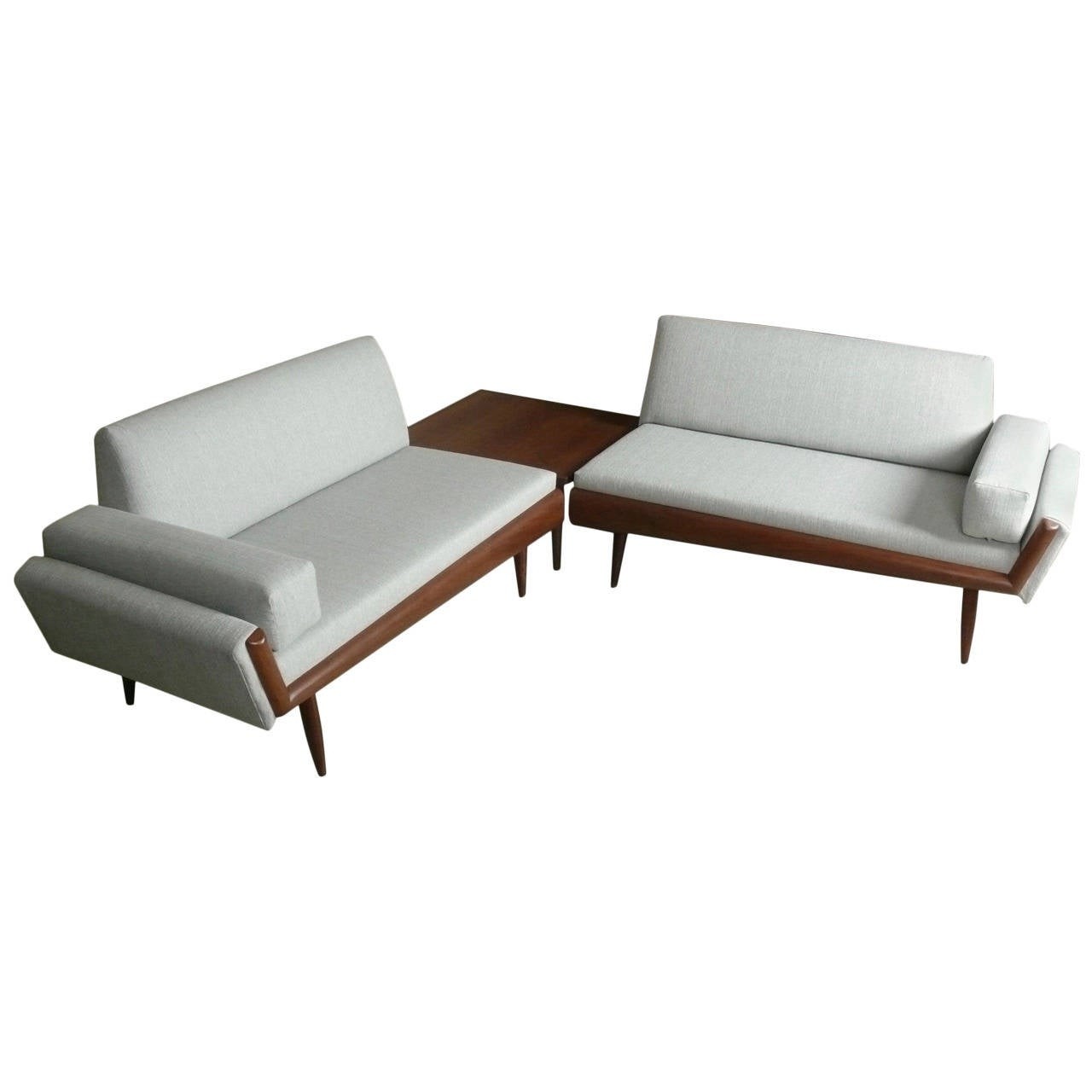 Sectional sofa with corner table corner sofa tables foter