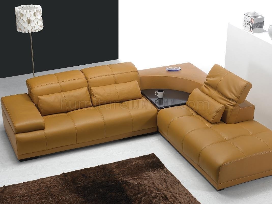 Sectional sofa with corner table sectional with corner