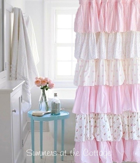 Shabby Chic Shower Curtains - Ideas on Foter