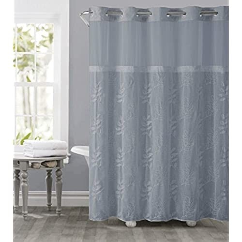 Sheer shower curtains 3