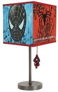 Spider man table lamp thlog