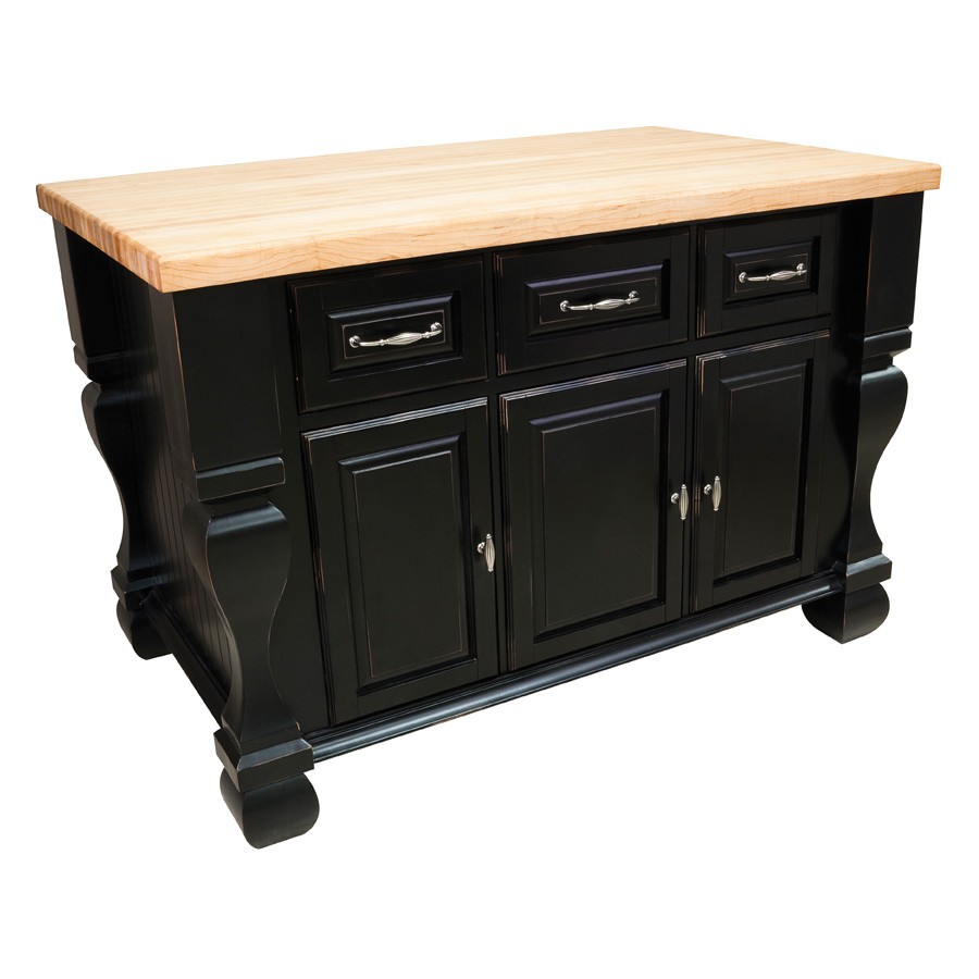 Black Butcher Block Island Ideas On Foter 