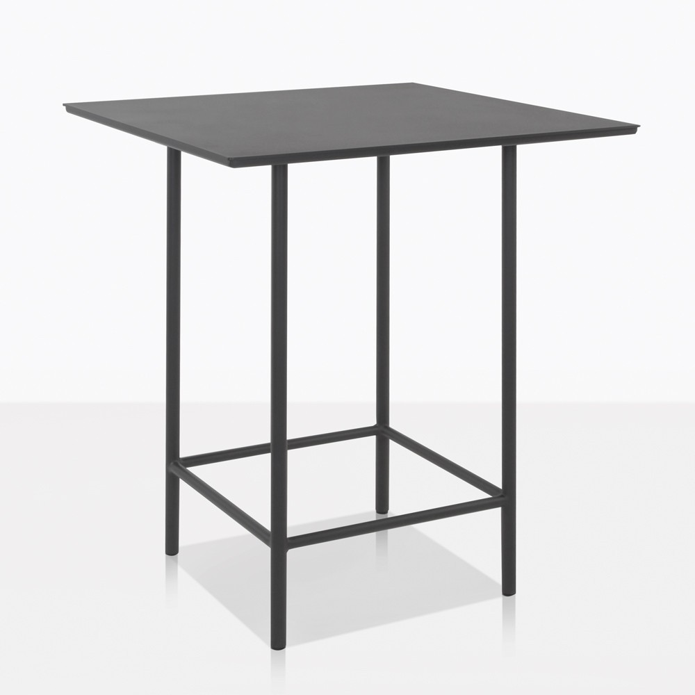 Urban counter height table patio bar furniture teak