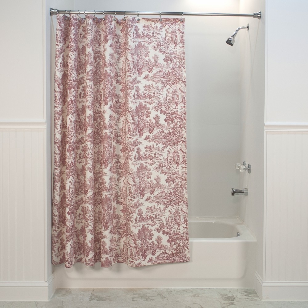 Victoria park toile shower curtain