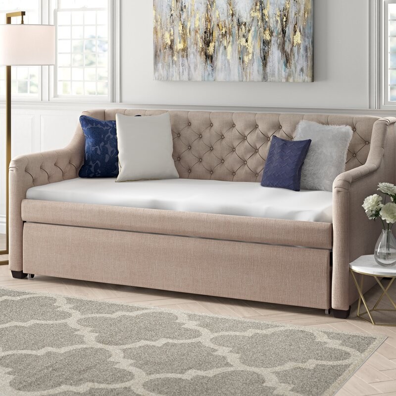 Willa arlo interiors seren twin solid wood daybed with
