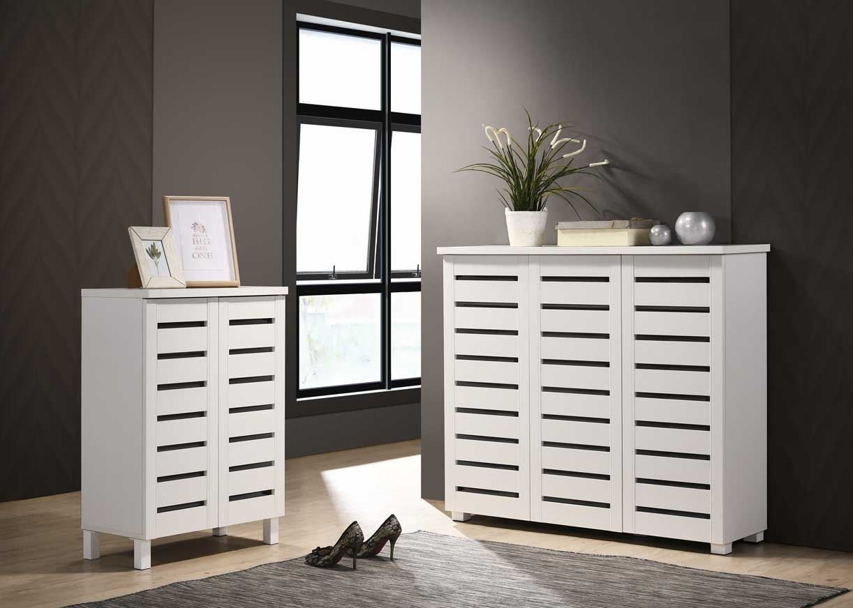 Black Shoe Cabinet With Doors - Foter