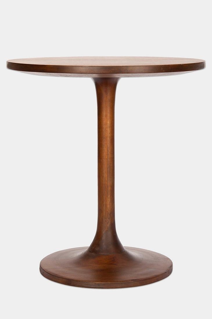 50 small round pedestal side table modern affordable