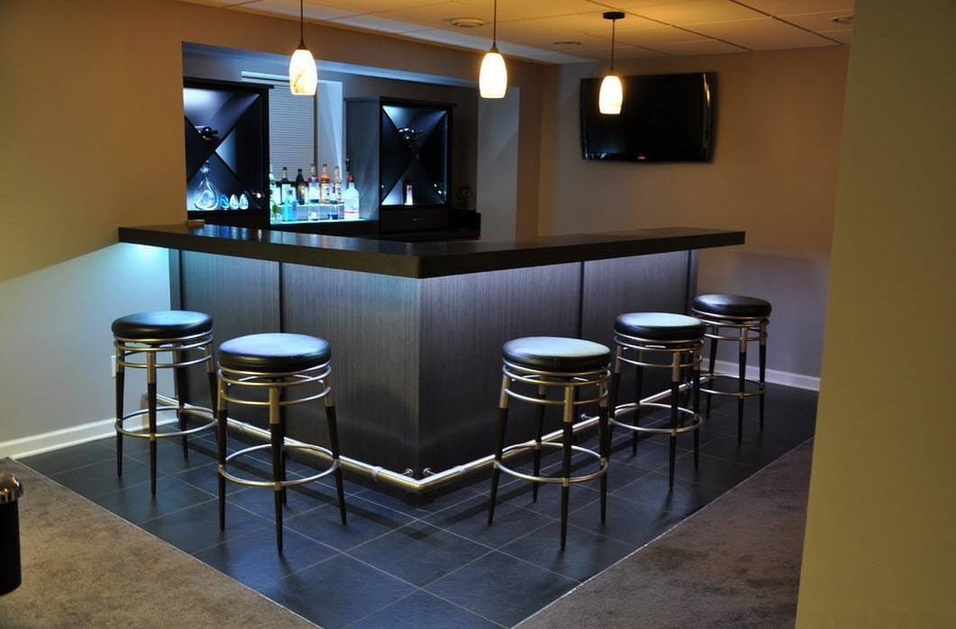 Beautiful home bar design ideas for modern apartment room