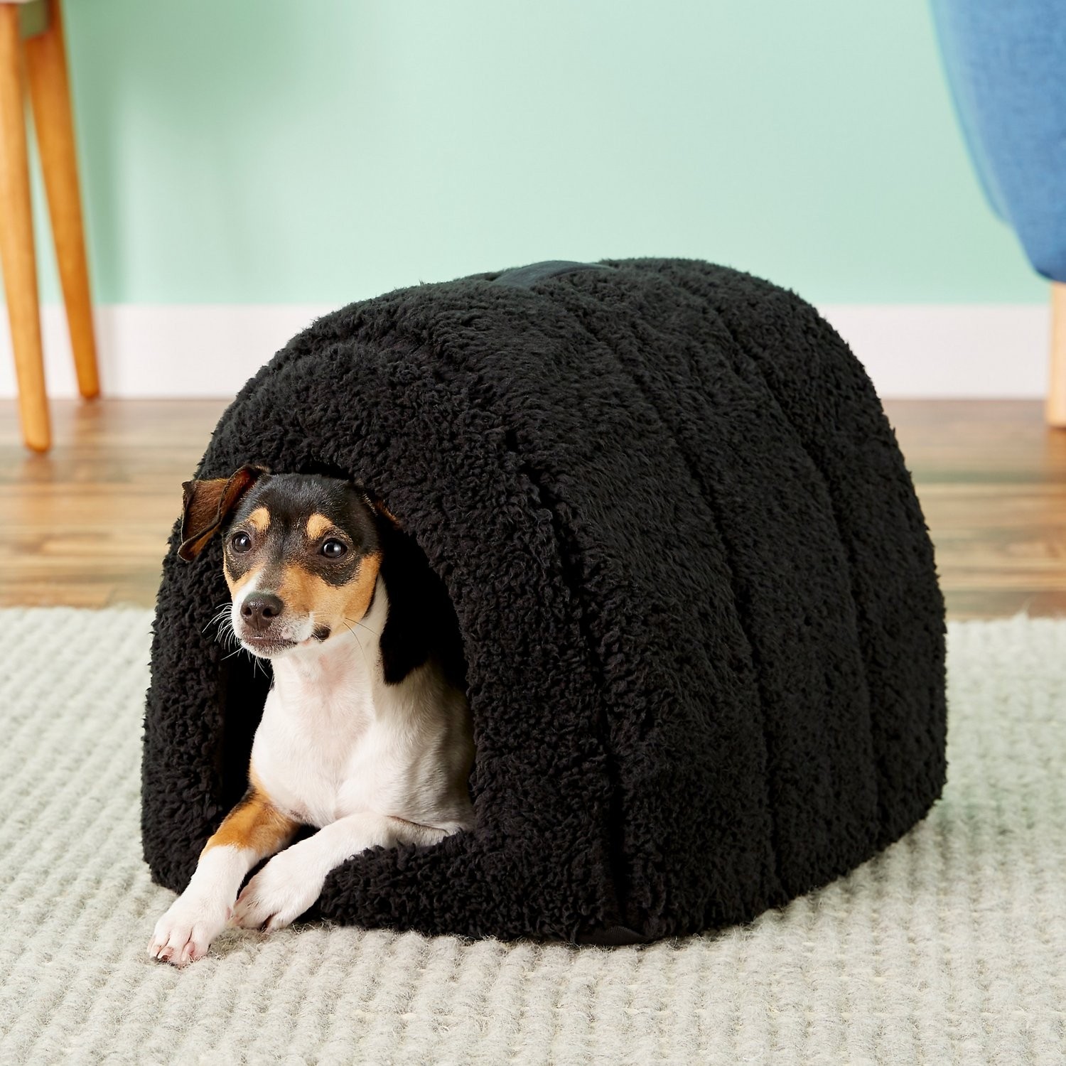 Best friends by sheri sherpa igloo covered cat dog bed