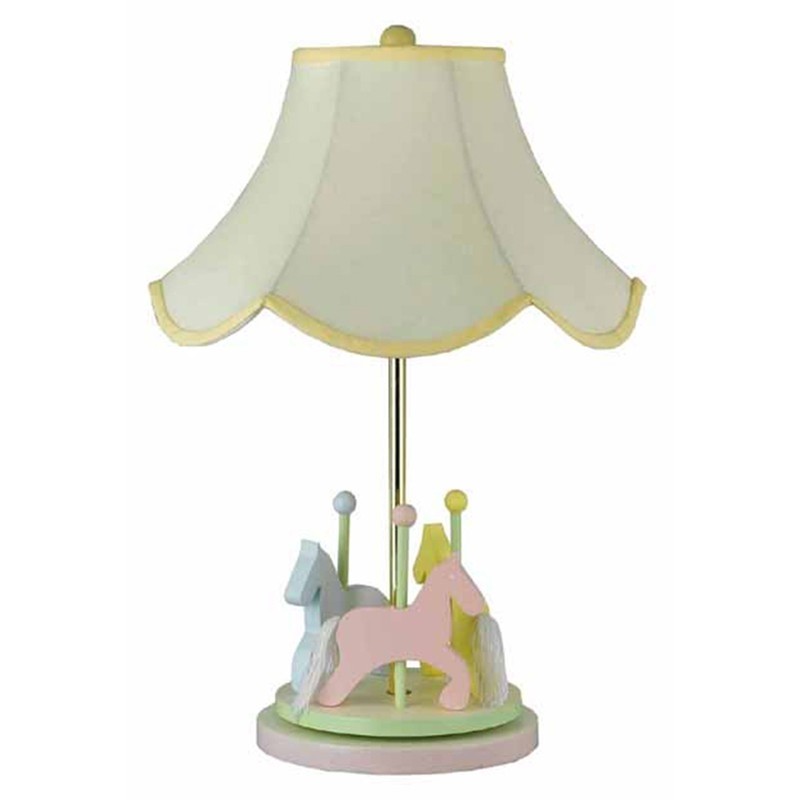 Cal lighting 60w carousel lamp