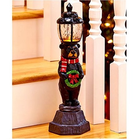 Christmas decorations battery operated light lamp post