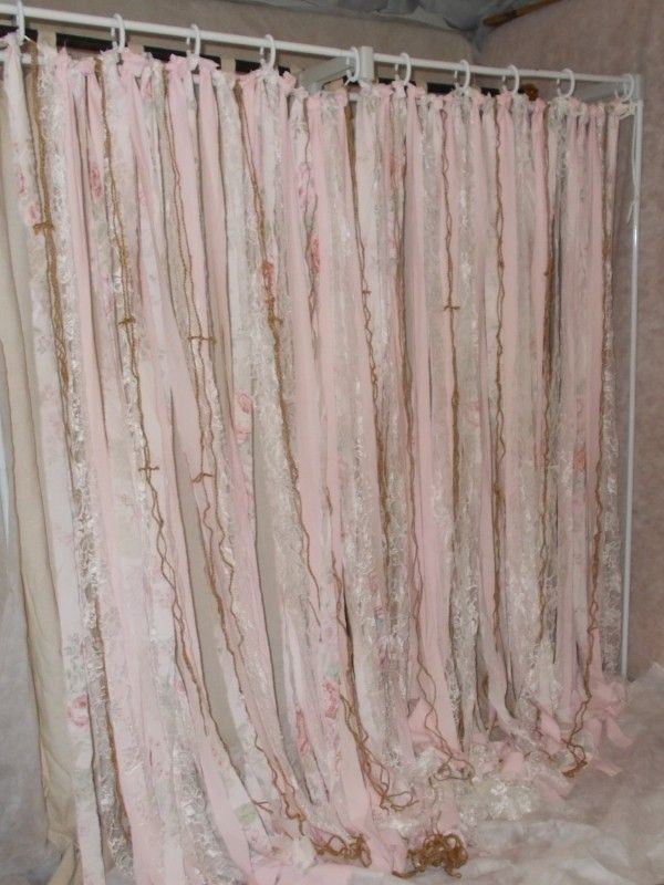 Cottage victorian shower curtain foter shabby chic 1