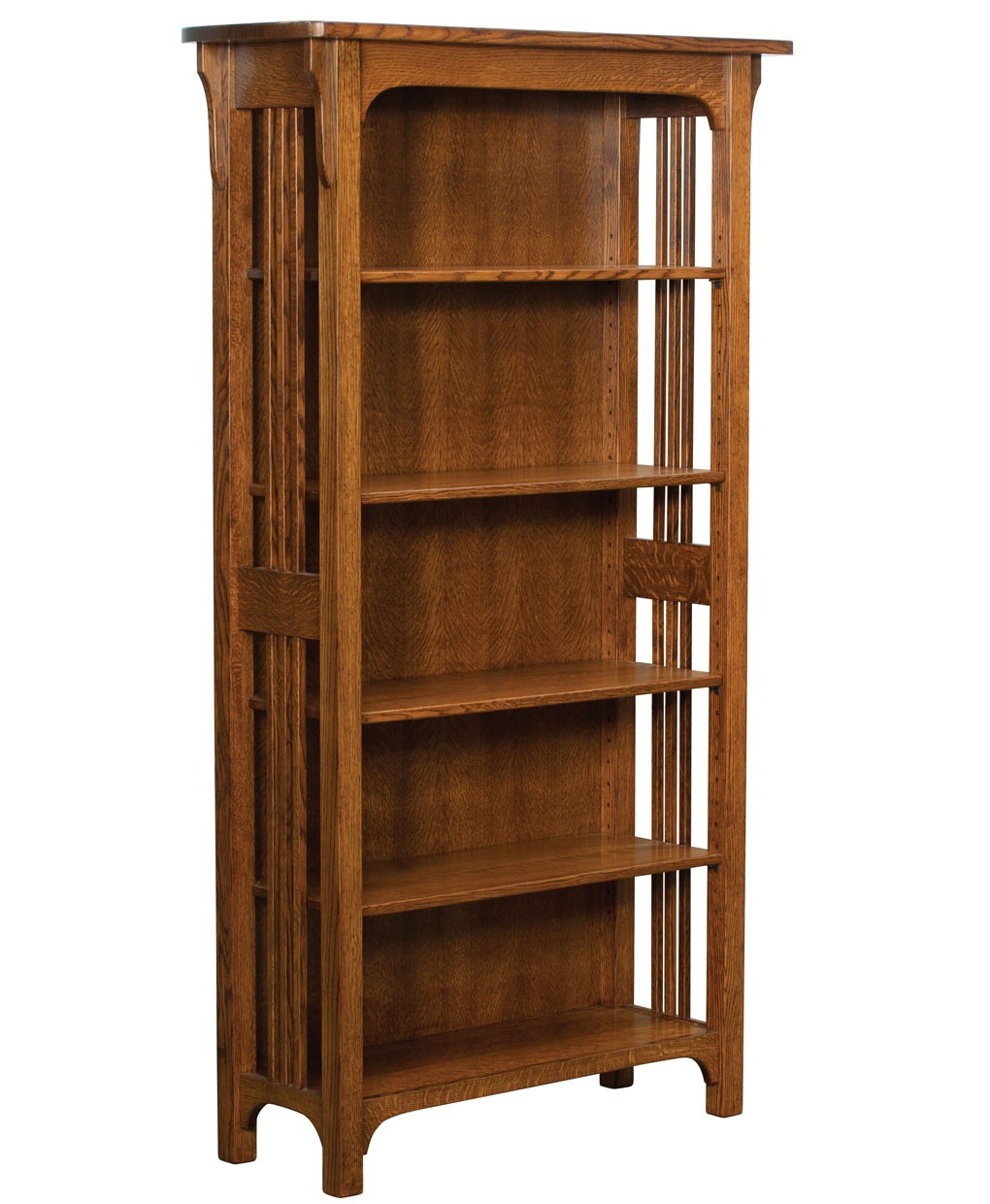 Craftsman mission bookcase amish direct furniture