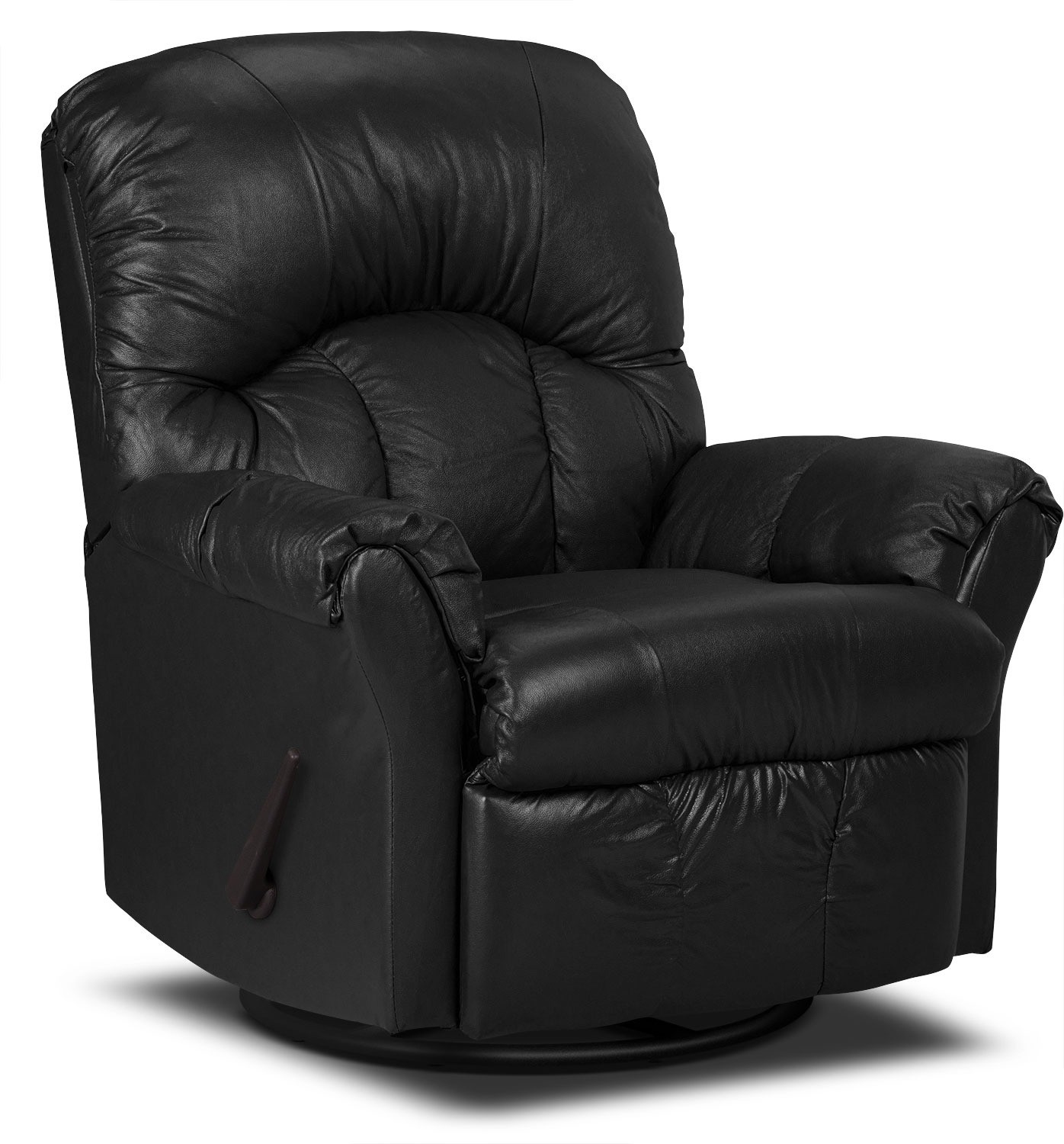 Designed2b recliner 6734 genuine leather rocker chair