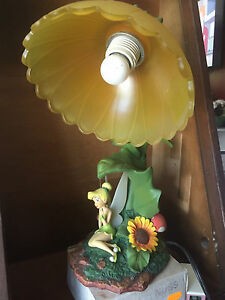 Disney fairies tinkerbell sunflower lamp rare ebay