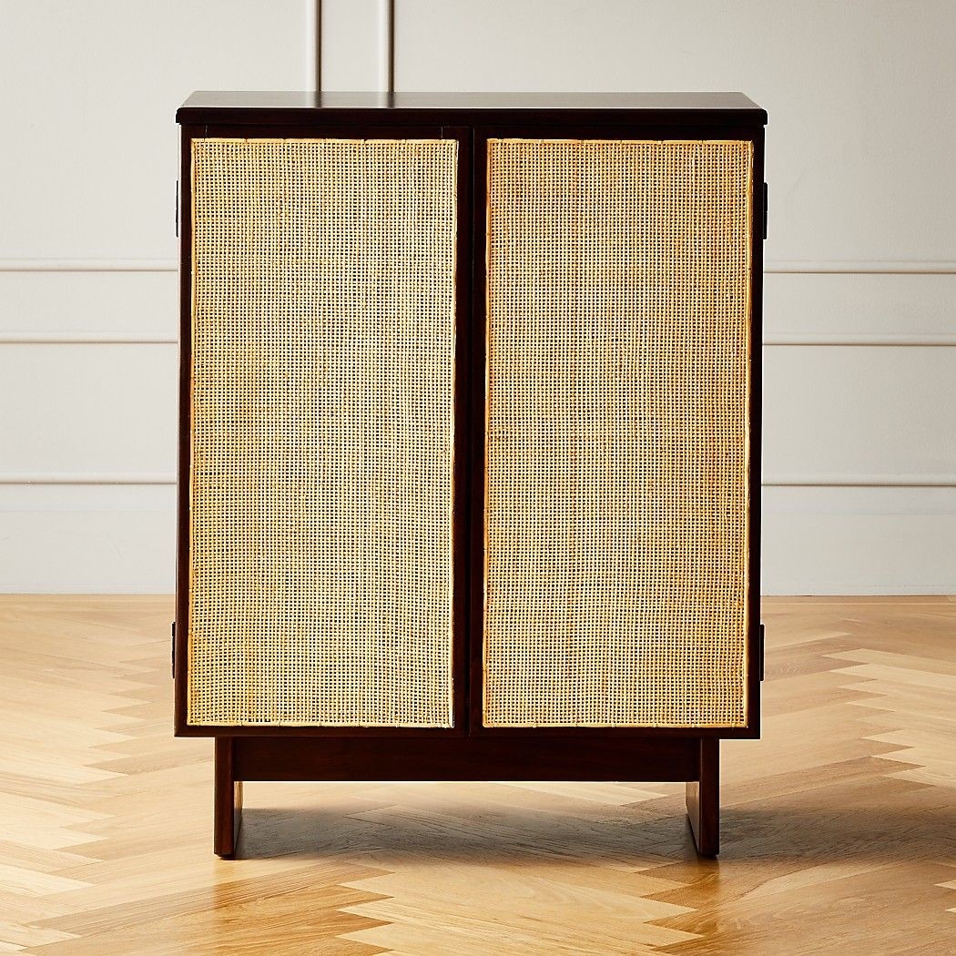 Halsted cane entryway cabinet reviews cb2 in 2020