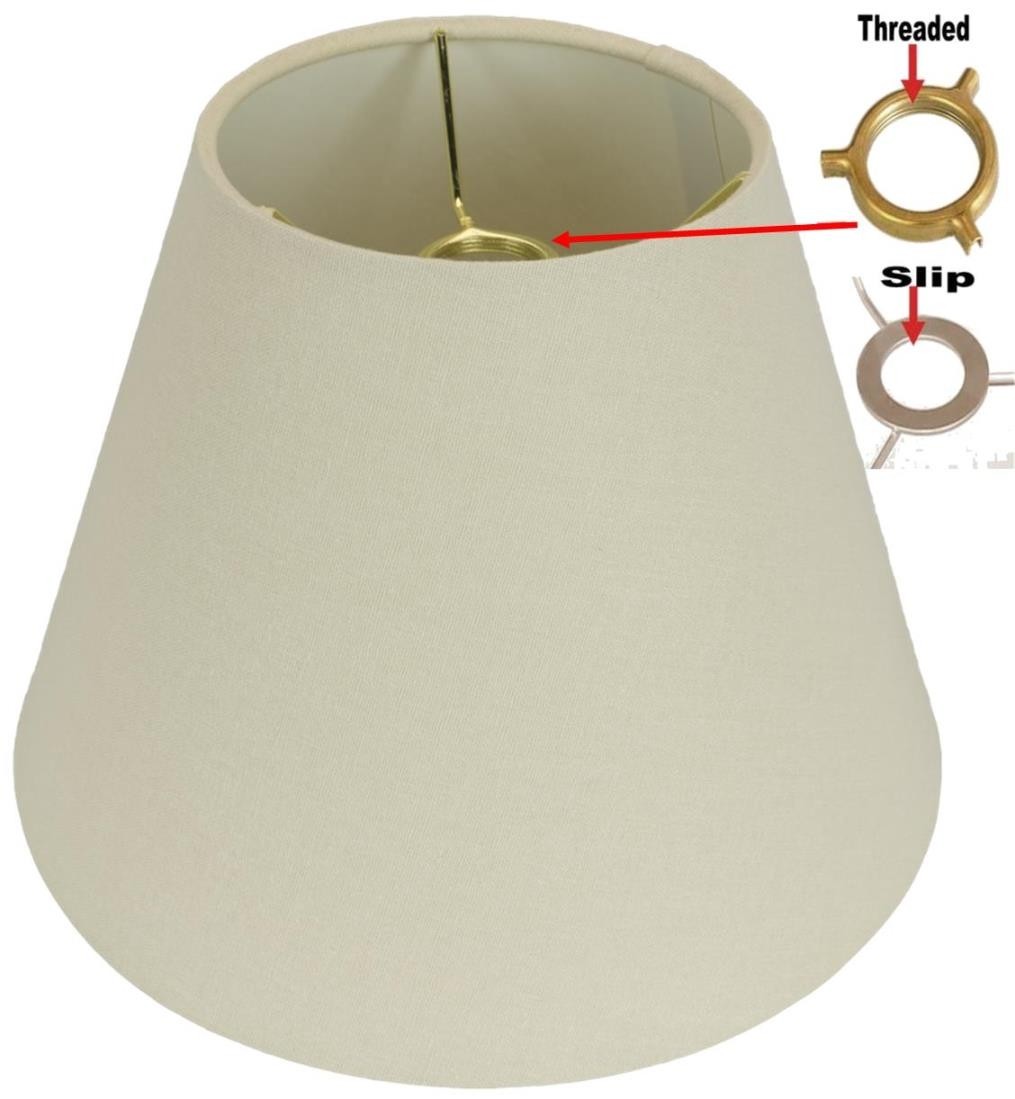 Homespun uno lamp shade beige cream 10 12 w lamp