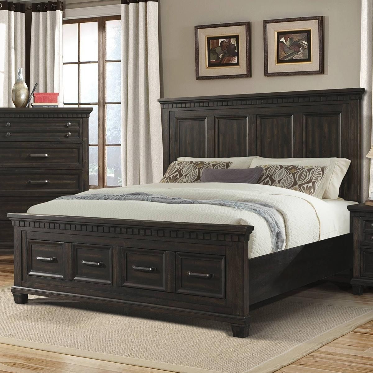 Mayberry hill mccabe 4 piece king bedroom set in