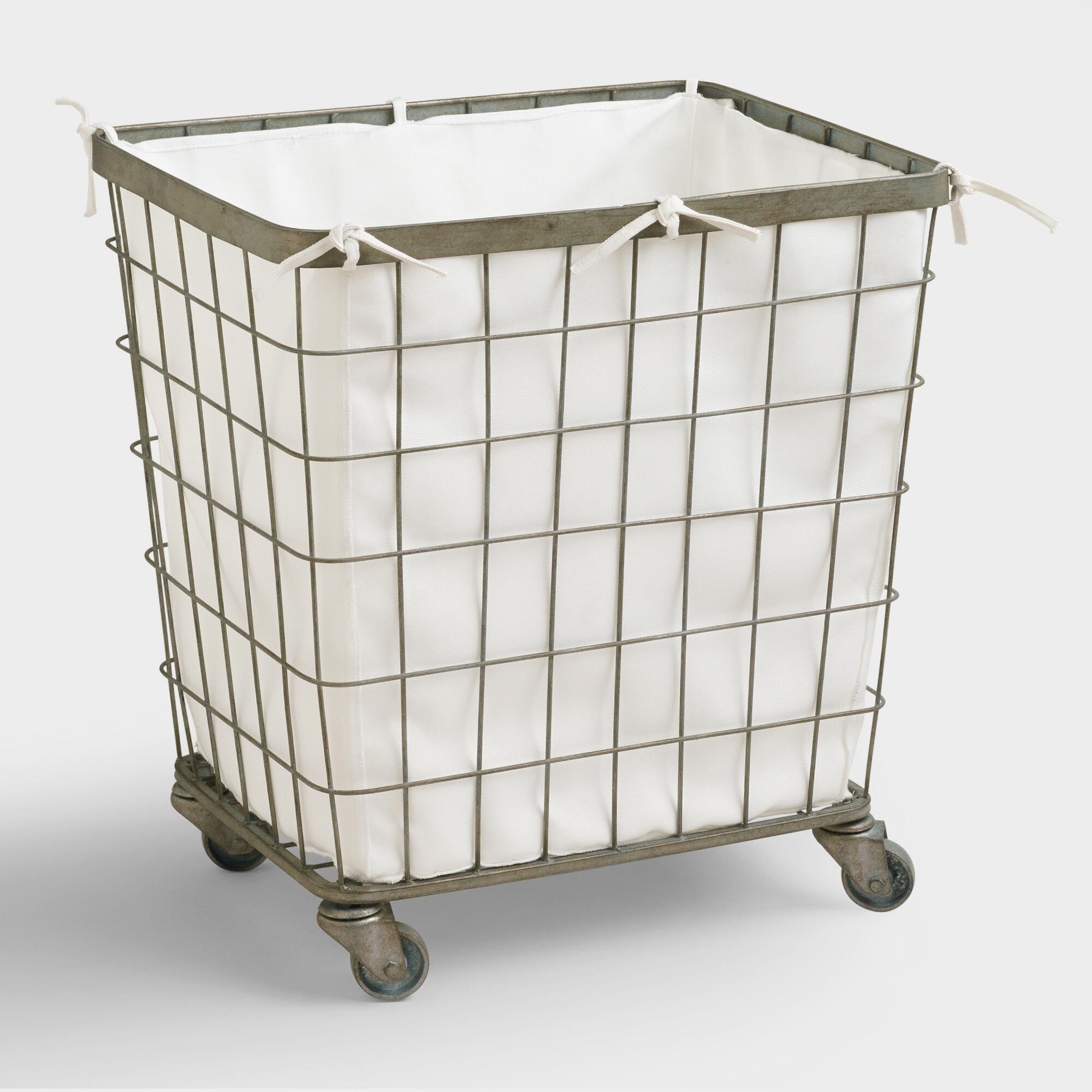 Our hopeful home french wire laundry hamper for less