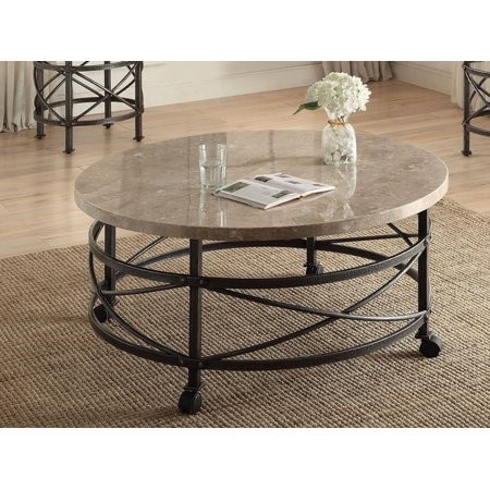 Round Stone Coffee Table - Ideas on Foter