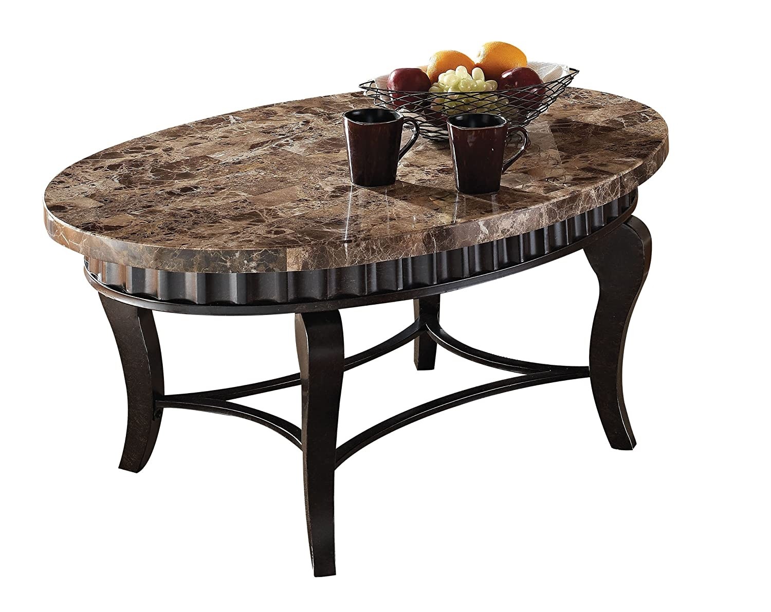 Stone top coffee table 6