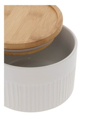 White Canisters With Wooden Lids - Ideas on Foter