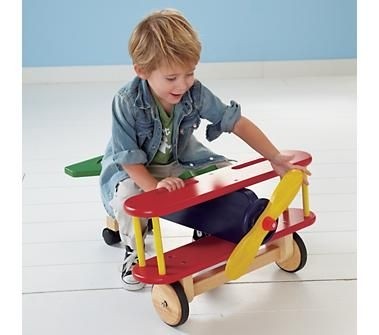 Wooden ride on airplane diy wooden toys pinterest