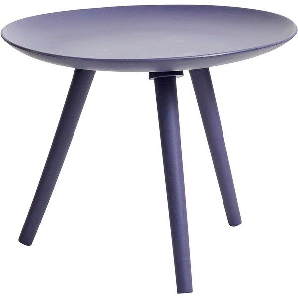 Wooden side table in purple 135 aud liked on polyvore