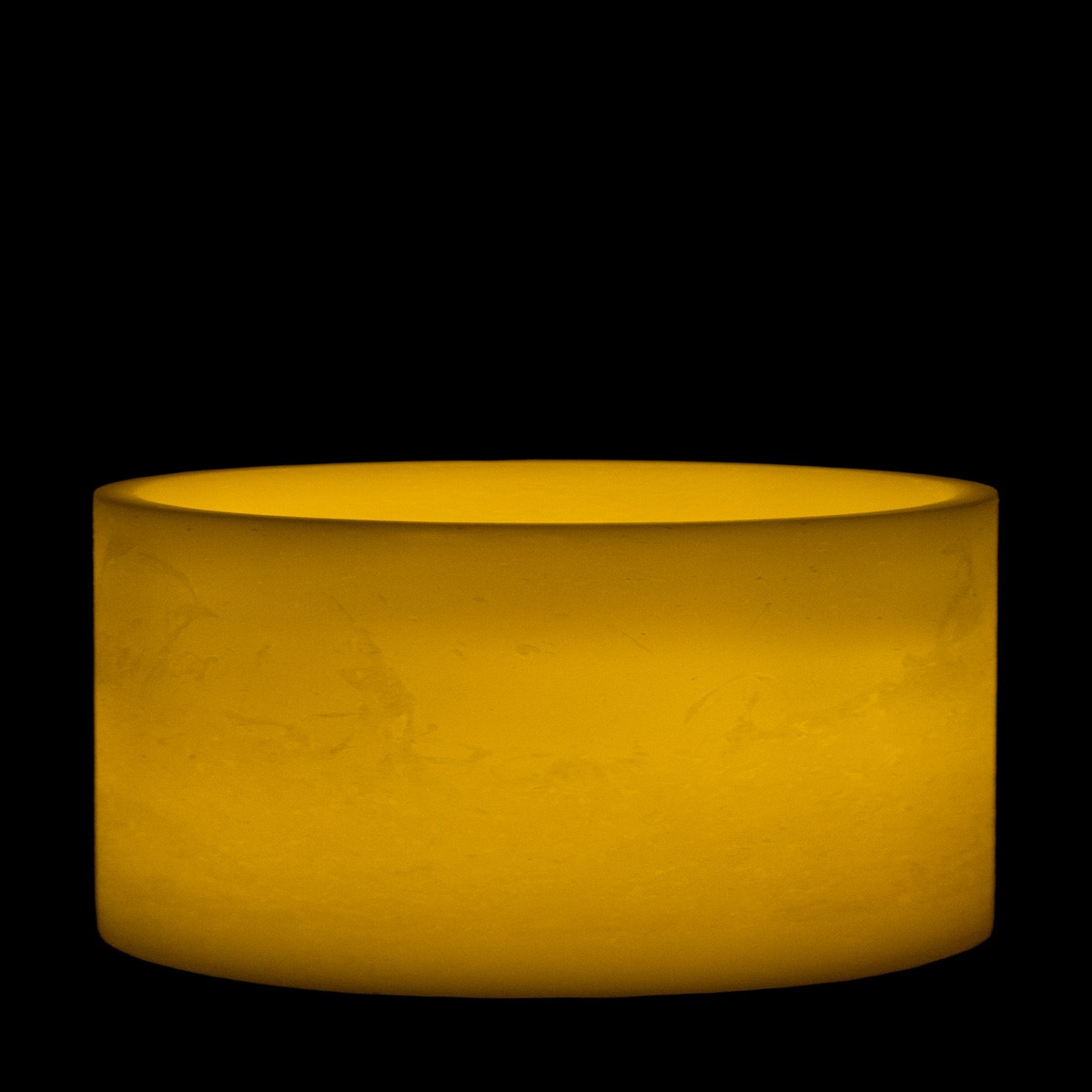 10x5 ivory round led flameless extra large pillar candles