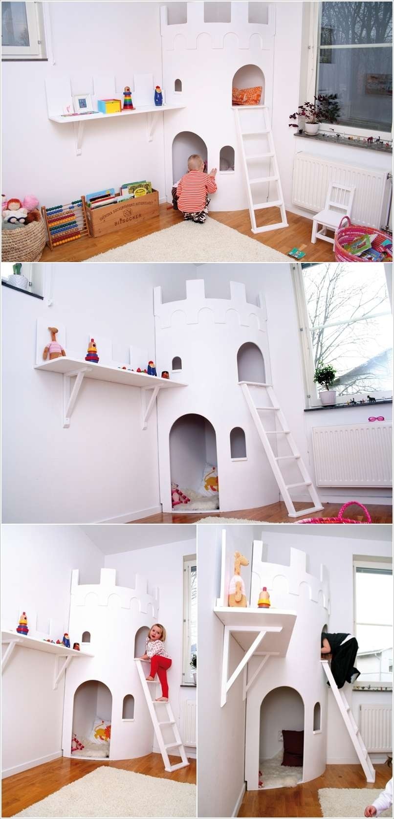 15 fun and cool indoor playhouse ideas for your kids