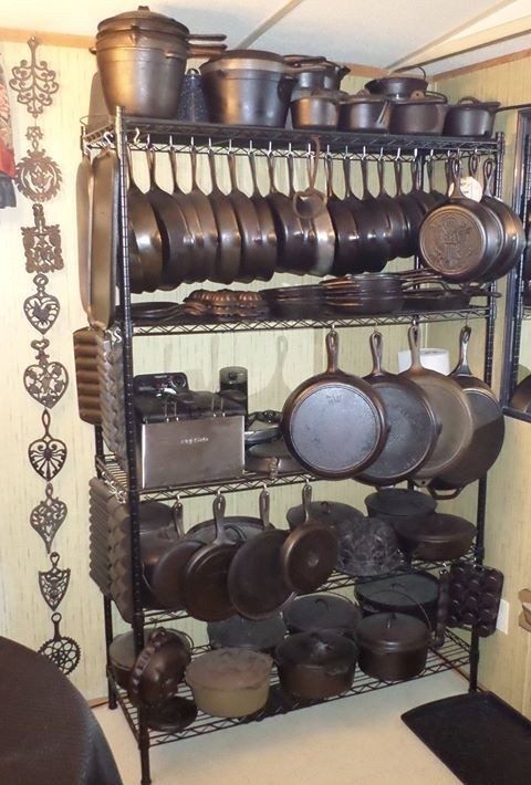 17 best images about cast iron display ideas on pinterest