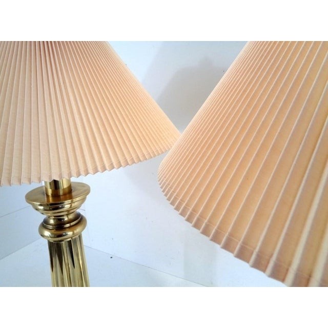 1970s stiffel table lamp shades a pair chairish