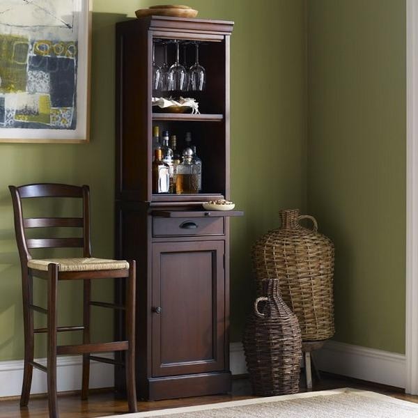 25 mini home bar and portable bar designs offering 14