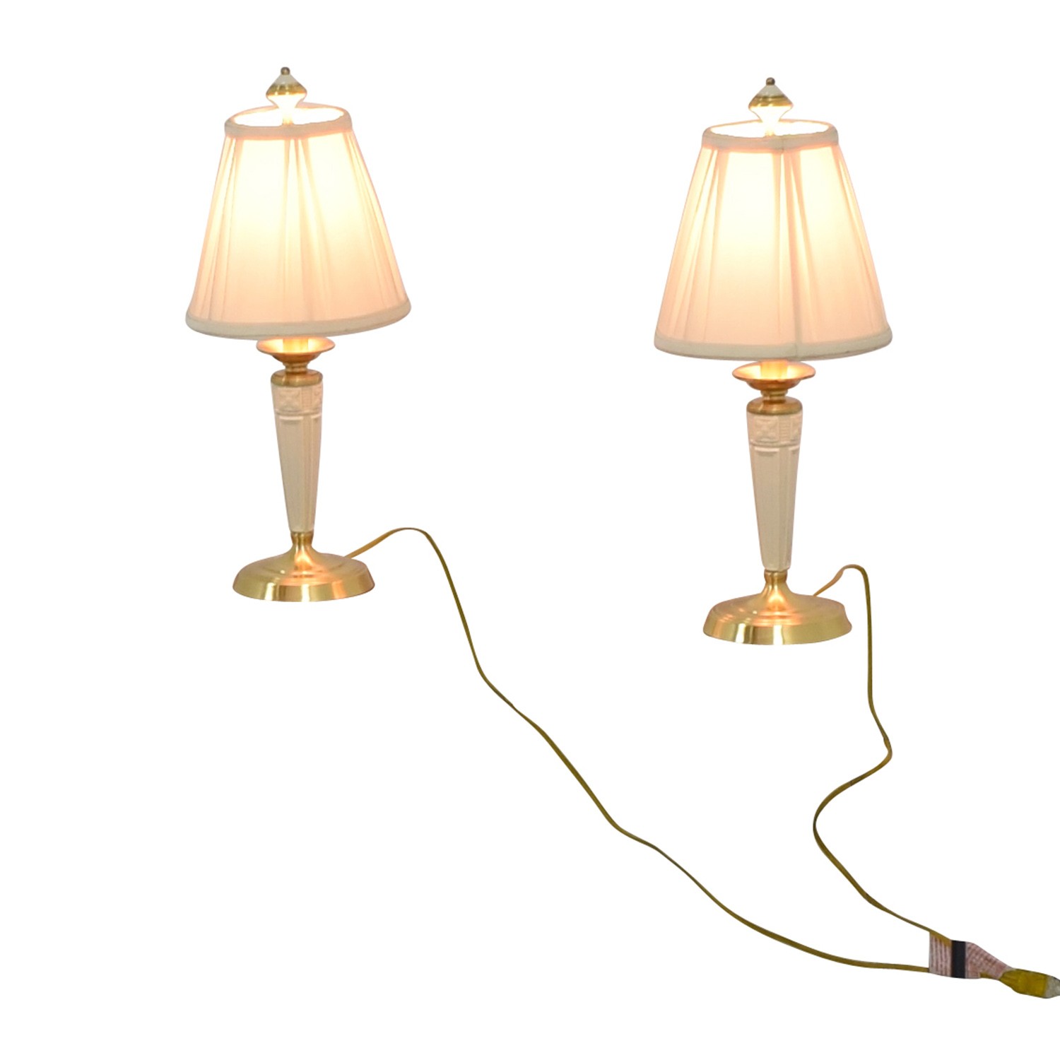 90 off lenox lenox white and gold base table lamps