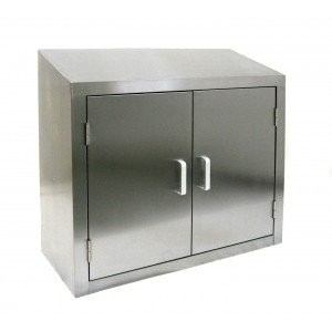 Amazon com all stainless steel wall cabinet w hinged
