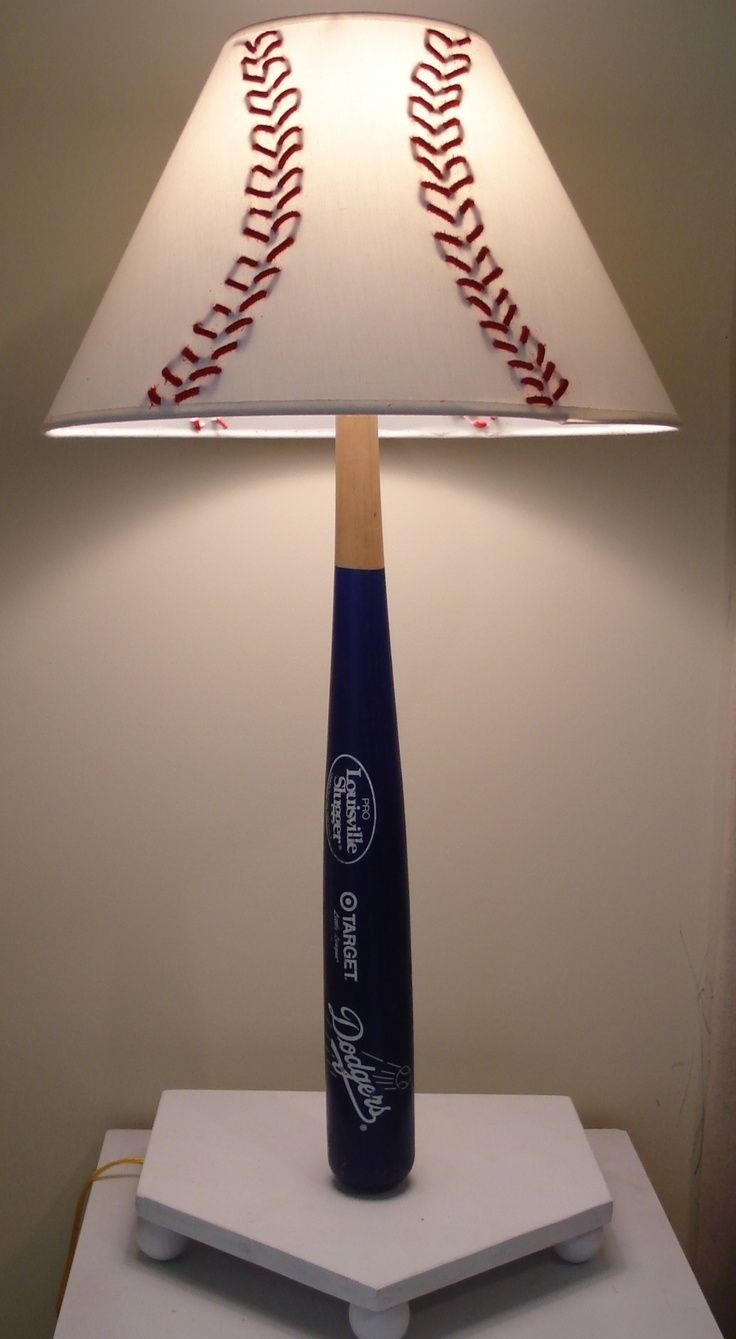 Baseball lamps for boys room lamp by zach amy