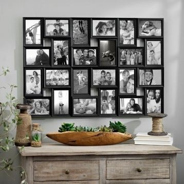 Black 24 opening collage frame collage picture frames