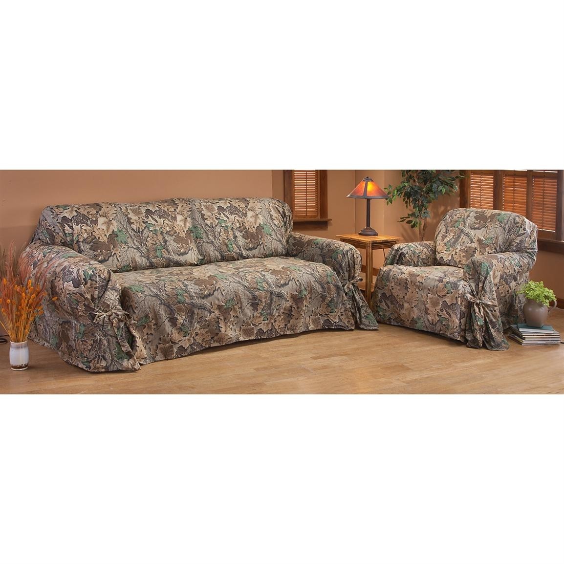 Camo loveseat online cover