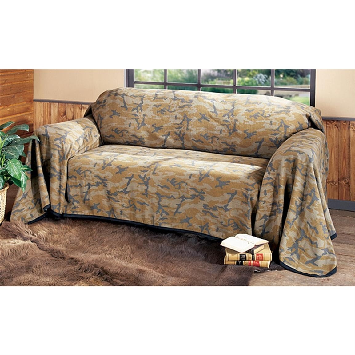 Camouflage furniture throw 106437 furniture covers at