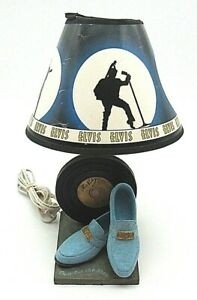 Elvis presley blue suede shoes two for the show lamp