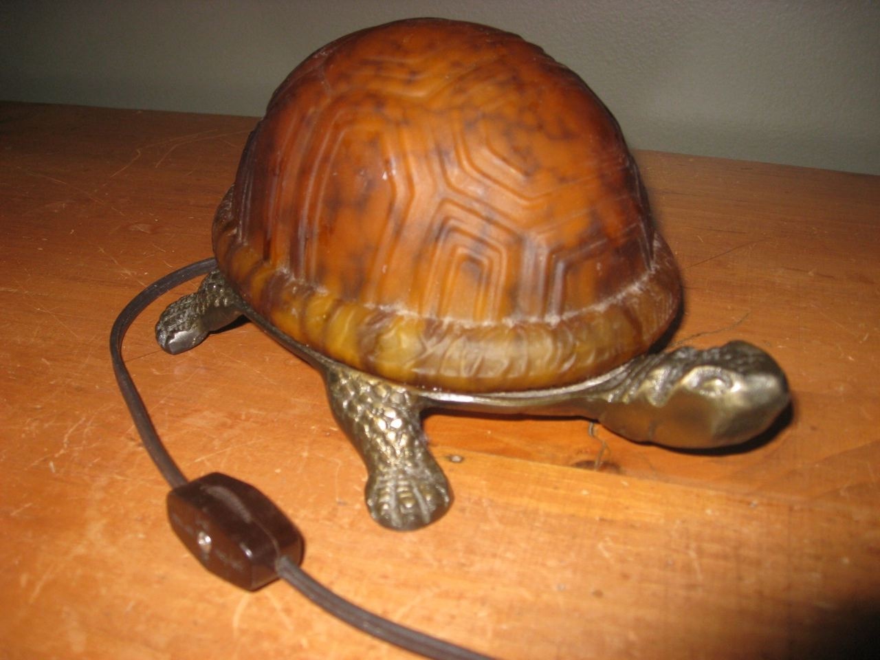 For sale in ottawa meyda tiffany amber turtle lamp